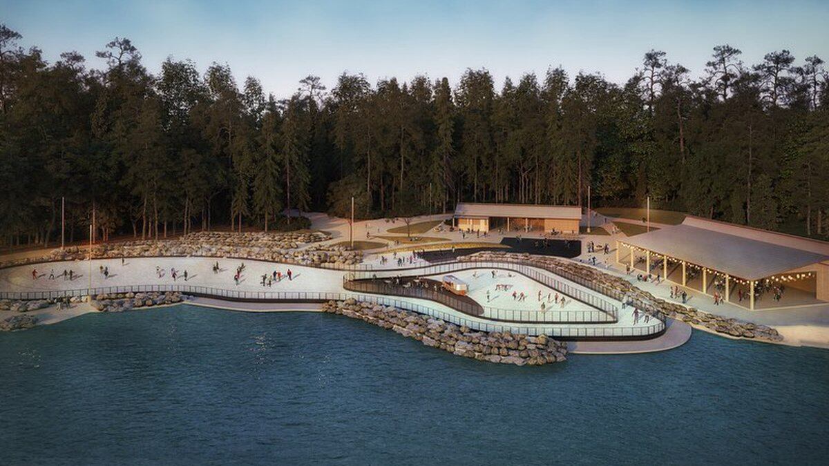 The Whitewater Center will feature a 17,000 square-foot ice skating rink.