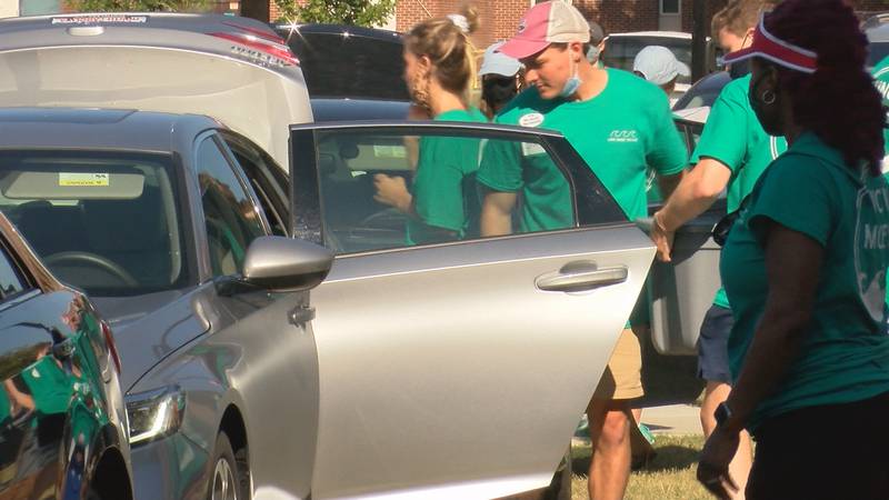 UNCW move-in