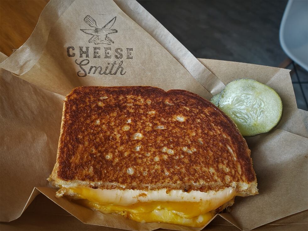 CheeseSmith's "The OG" grilled cheese is simple enough for all taste buds, but the special...