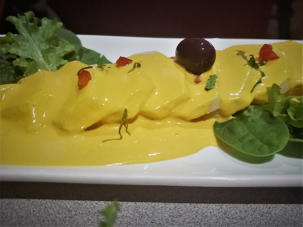 Peruvian comfort anyone? These boiled potatoes bathed in spicy cheese sauce made you feel at...