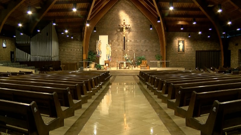 St. Thomas More Catholic Church says attendees will have to make a reservation and wear a mask...