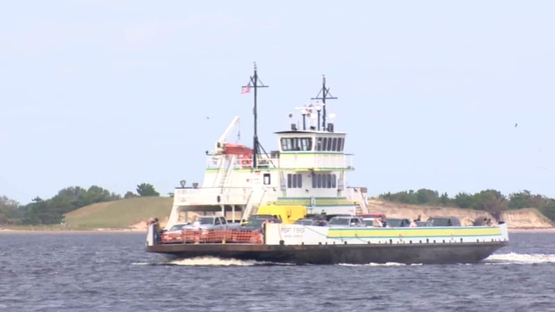 The Fort Fisher/Southport Ferry