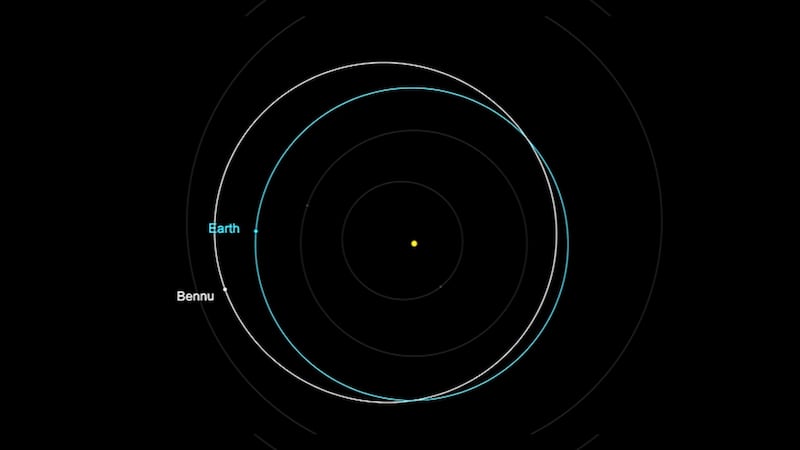 On Sept. 25, 2135, an asteroid called Bennu will reportedly make a close flyby of Earth with a...
