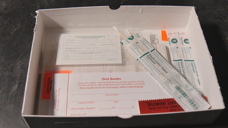 A sexual assault kit collects evidence off a victim's body shortly after an assault. Hundreds...