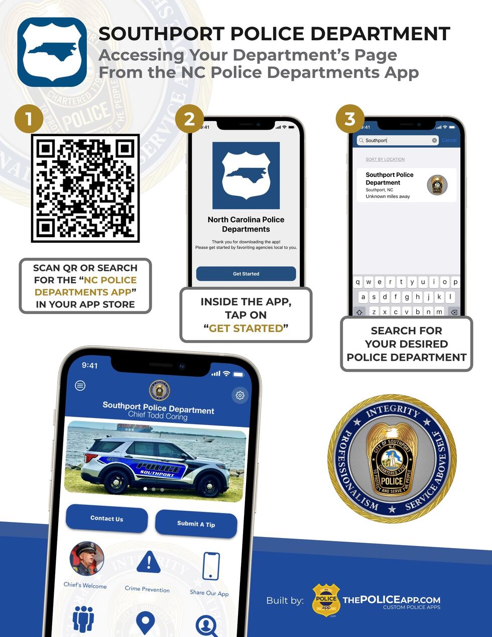 “The app offers quick access to items of public interest and is easy to use. In just a few...