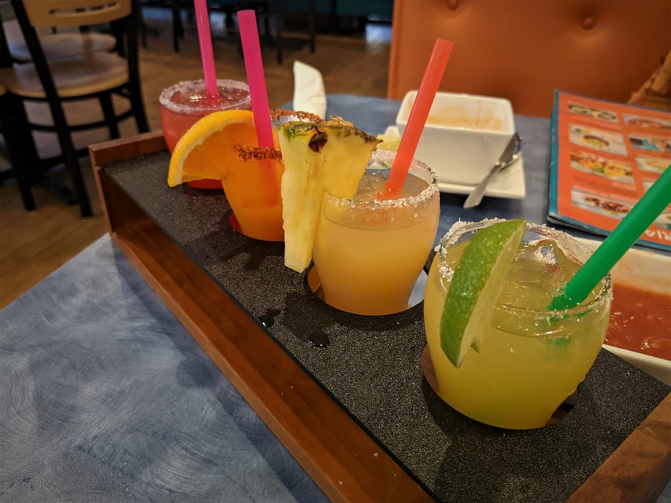 Can't decide which margarita you want? Try a flight.