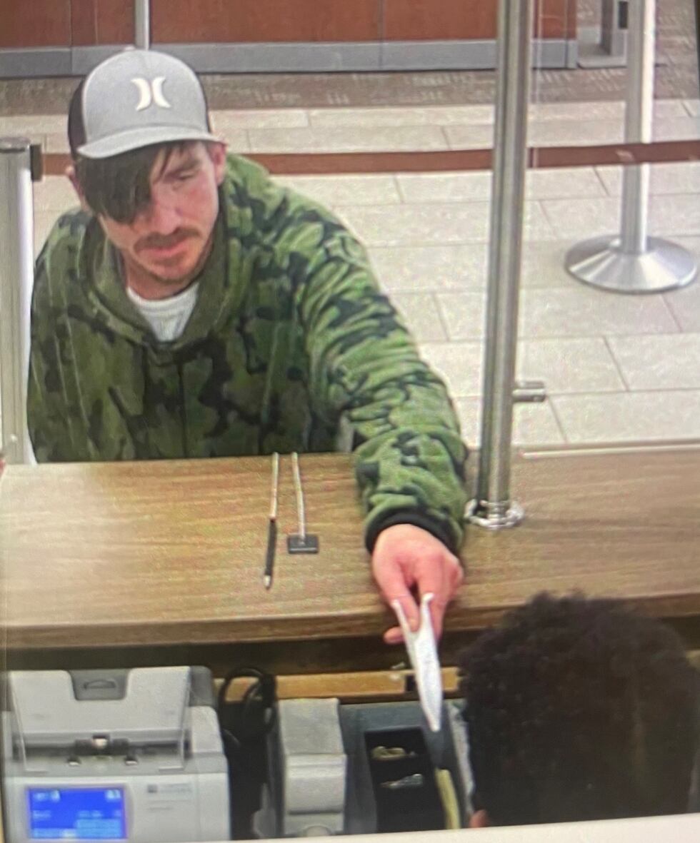 A man suspected of a reported bank robbery at Wells Fargo near UNCW on Sept. 20, 2023