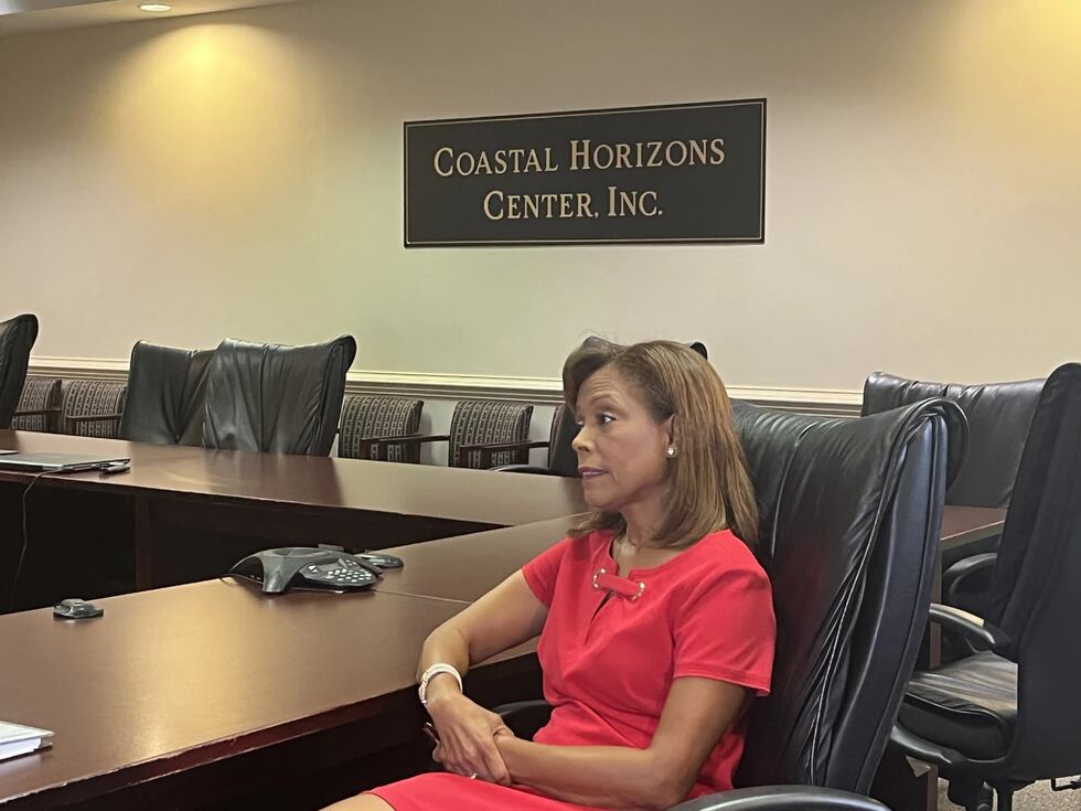 Margaret Weller-Stargell during a 2022 interview at Coastal Horizons.