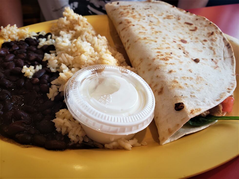 If the dozens of menu options aren't up your alley, create your own burrito or quesadilla.
