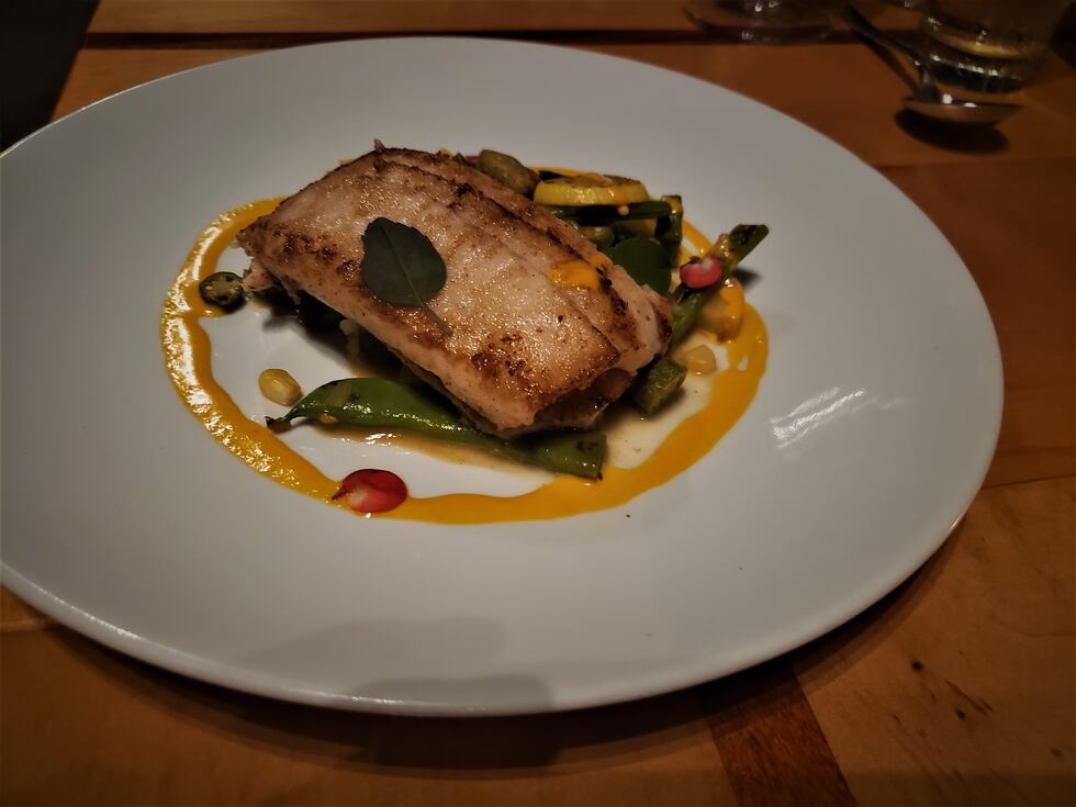 A seafood entree is a must when you're living on the coast, and this fresh flounder is worthy...