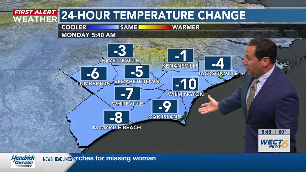 First Alert Forecast: tranquil skies to allow temperatures to make big moves - Vimarsana News