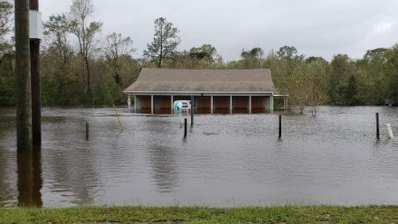 Fix a Friend Spay and Neuter Clinic flooded after Hurricane Florence. (Source: Adopt An Angel)