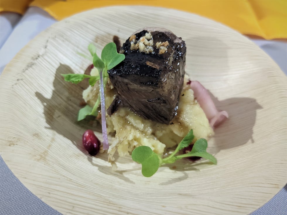 These savory chunks of short rib melted in your mouth, and who will ever complain about a side...