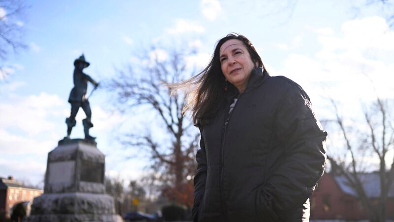 FILE — Beth Caruso, author and co-founder of the CT Witch Trial Exoneration Project, which was...