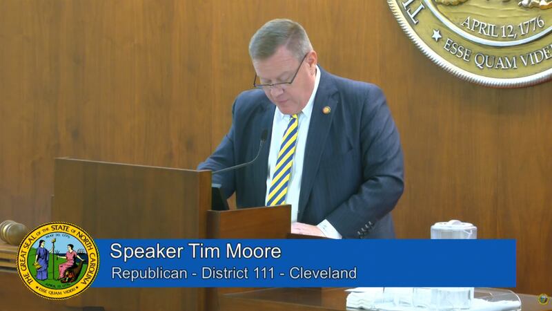 North Carolina House Speaker Tim Moore