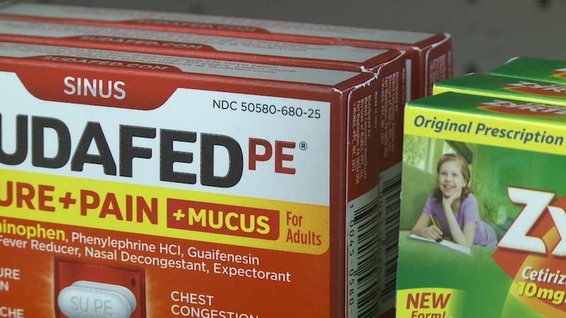 Sudafed PE (Courtesy: KNOE)