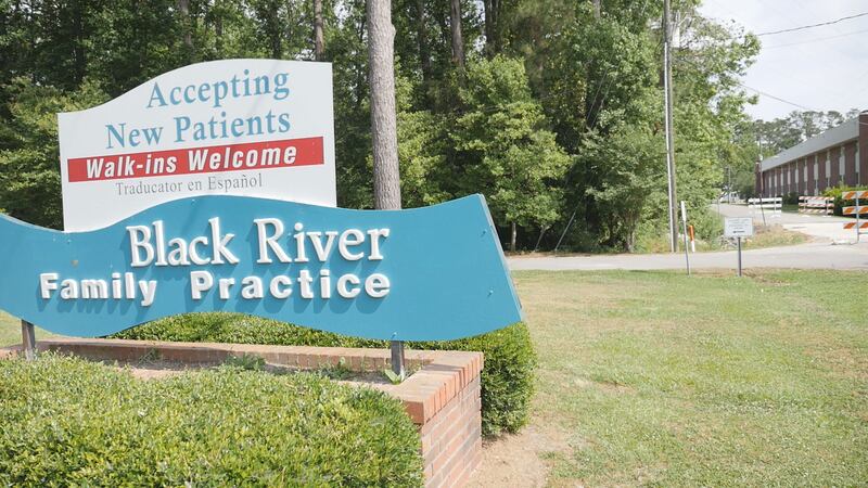 The Black River Family Practice facility in Burgaw provides medical services to people with no...