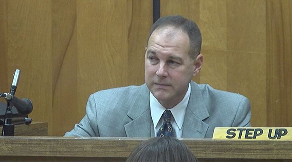 Marty Lewis, former police chief of Fair Bluff, took the stand in his own trial Tuesday...