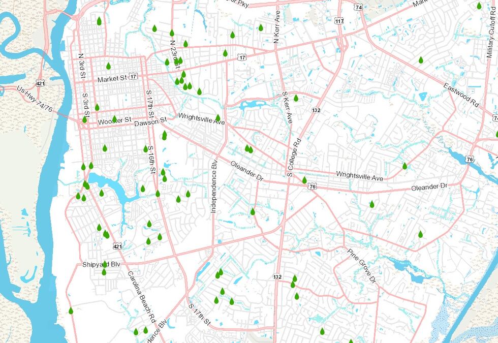 The City of Wilmington has put together an interactive map of stormwater projects that were...