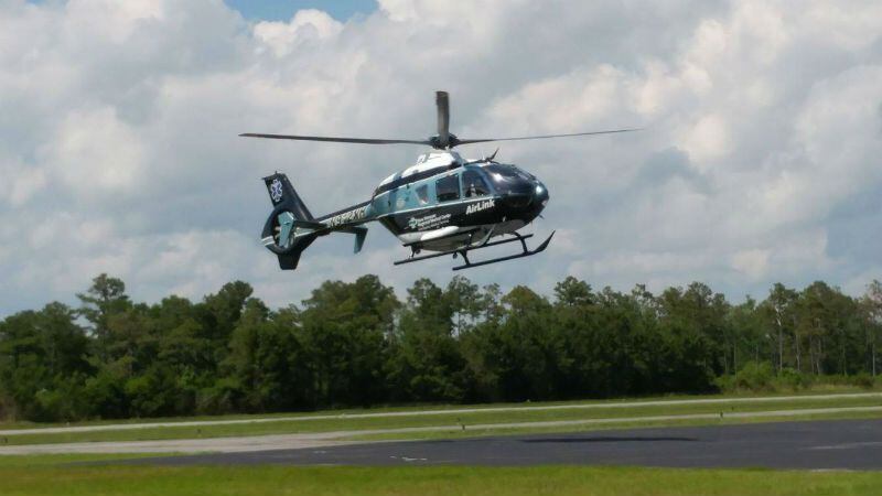 Airlink has been dispatched to apparently airlift the person to New Hanover Regional Medical...
