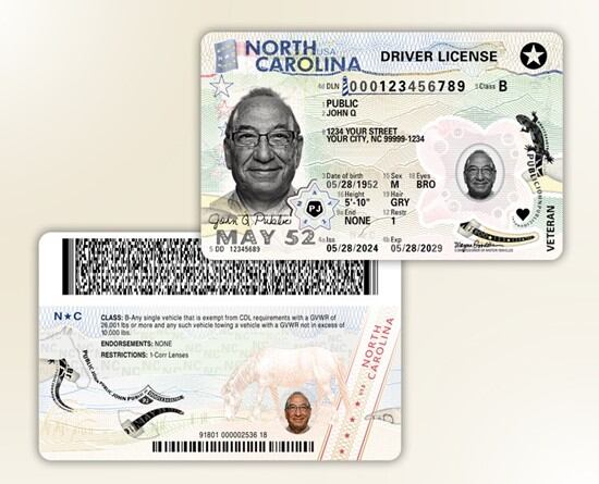 NCDMV reveals new, more secure drivers license and ID design - Vimarsana News