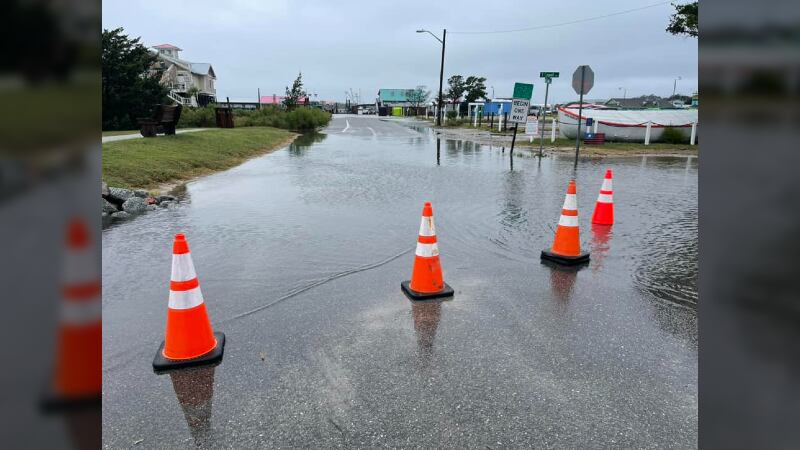 The Southport Police Department has announced that part of Bay St. is closed due to tidal...