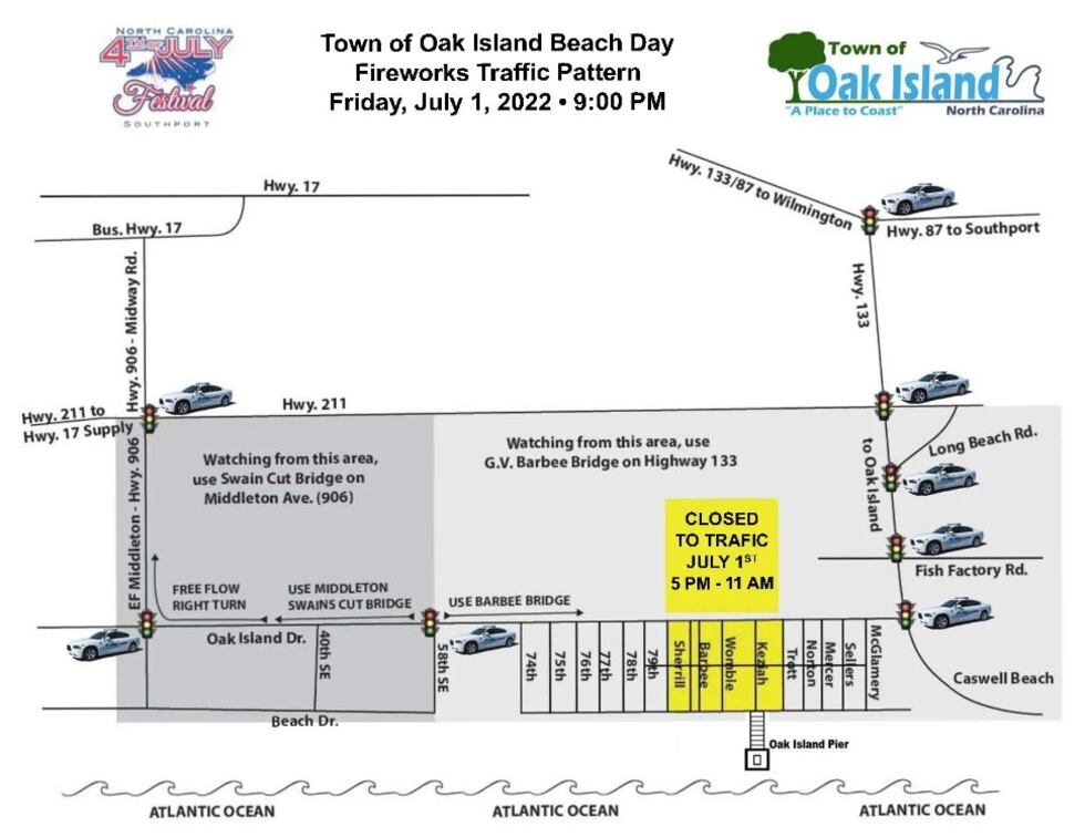 Fireworks Traffic Pattern