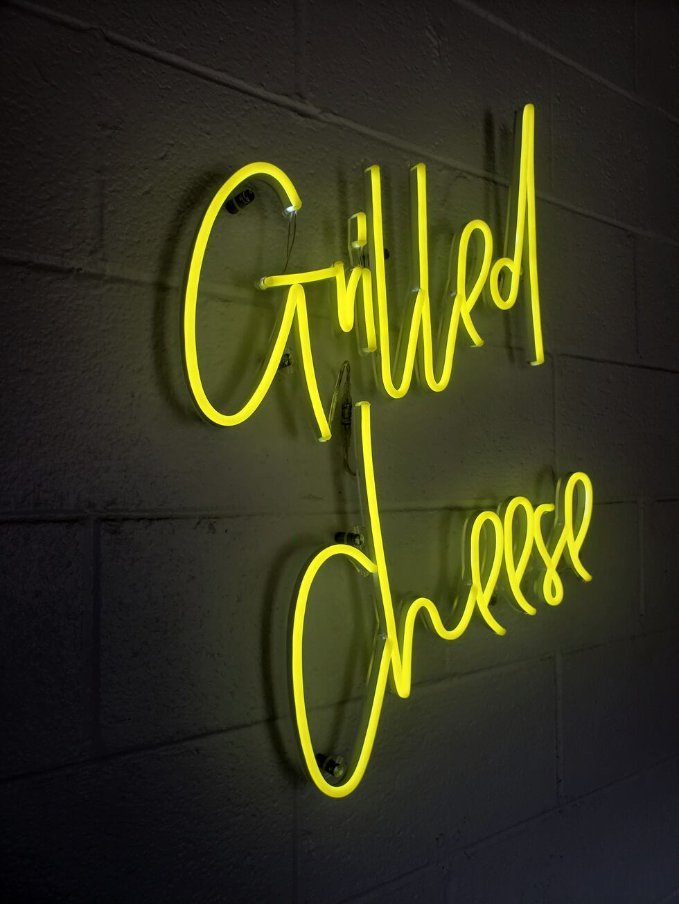 As if your grilled cheese, fries and watermelon aren't Insta worthy enough, this flashy neon...